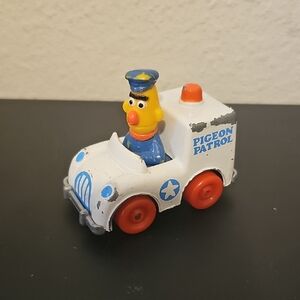 1981, 1983 Muppets Inc, Playskool Inc. Bert Pigeon Patrol Car